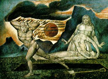William Blake's 'Body of Abel Found By Adam and Eve' (1794?)