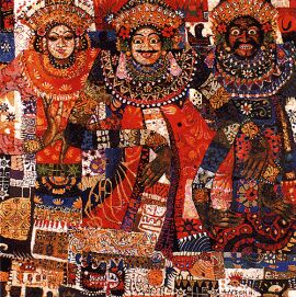 H. Anton's 'Three Masked Dancers' (balinese) (1981)