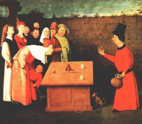 Hieronymous Bosch's 'The Conjuror' (ca. 1500)