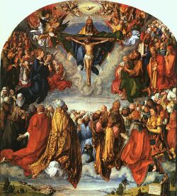 Albrecht Durer's 'Adoration of the Trinity' (1511)