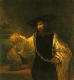 Rembrandt's 'Aristotle Contemplating the Bust of Homer' (1653)