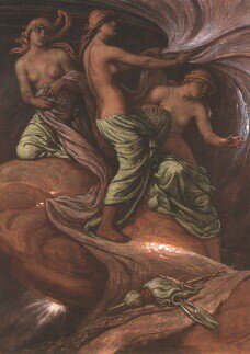 Elihu Vedder's 'The Fates Gathering in the Stars' (1887)