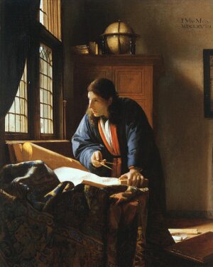 Jan Vermeer's 'Geographer' (1668)