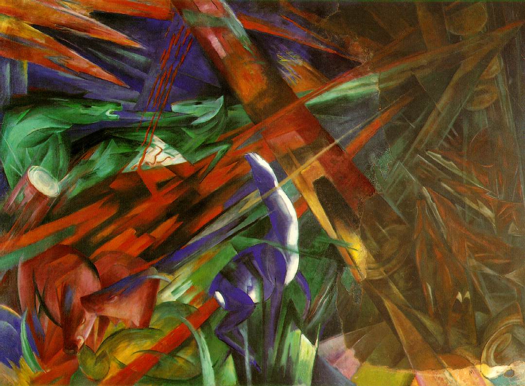 Franz Marc's 'The Fate of the Animals' (1913)